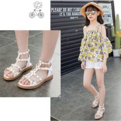 SHK516-white Sepatu Anak Cantik Modis Import