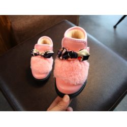 SHK606-pink Sepatu Anak Cantik Fashion Import