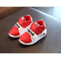 SHKT05-red Sepatu Sneakers Anak Keren Import