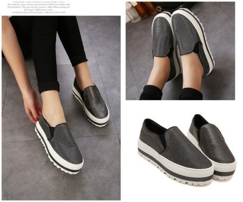 SHS26817-black Sepatu Sport Fashion