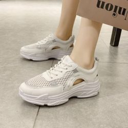 SHS2728-white Sepatu Sneakers Fashion Sporty Terbaru