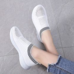SHS352-white Sepatu Sneakers Modis Kekinian Import