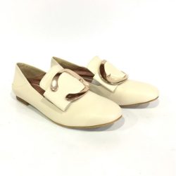 SHS65633-beige Sepatu Slip On Fashion