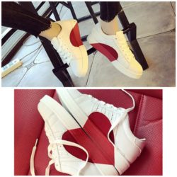 SHS8801-white Sepatu Sneaker Fashion Wanita LOVE