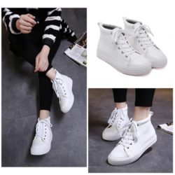 SHS8991-white Sepatu Fashion Import