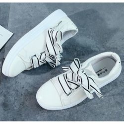 SHSC1-white Sneakers Wanita Modis Stlylish Terbaru