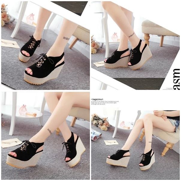 Sepatu Wanita, Heels, Wedges, Pump. Flat Shoes 100% Import