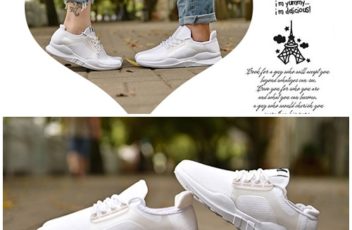 SS1802-white Sepatu Kets Couple Unisex Import
