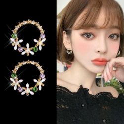 X529-gold Anting Silver S925 Stylish Import